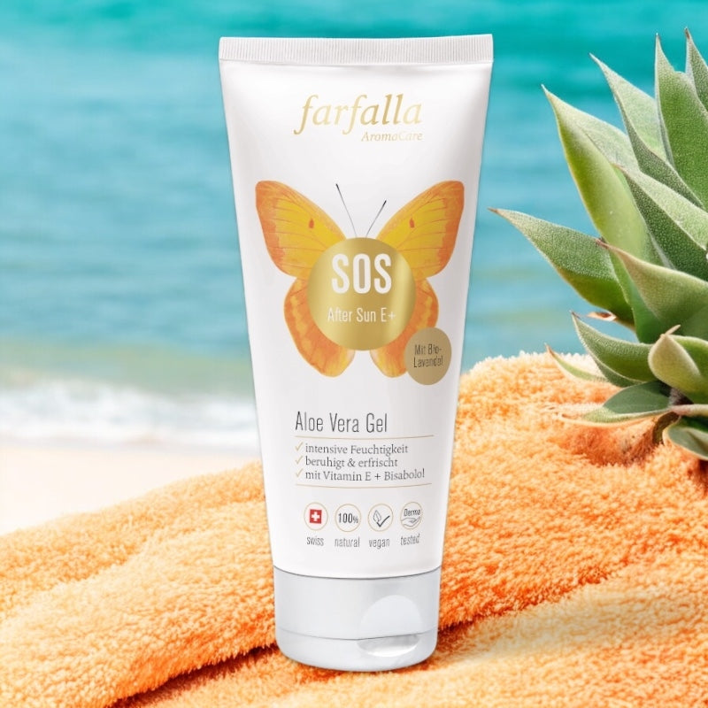 Farfalla - SOS After Sun Gel Aloe Vera & Lavendel BIO 100ml