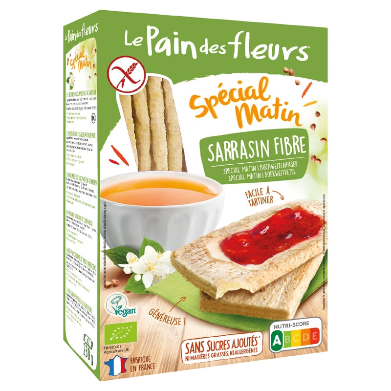 Le Pain des Fleurs - Spécial matin sarrasin fibre BIO 230g