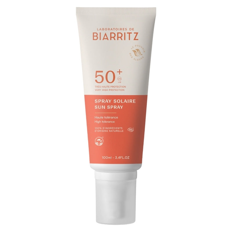 Laboratoires de Biarritz - Spray solaire visage & corps BIO IP 50+ 100ml