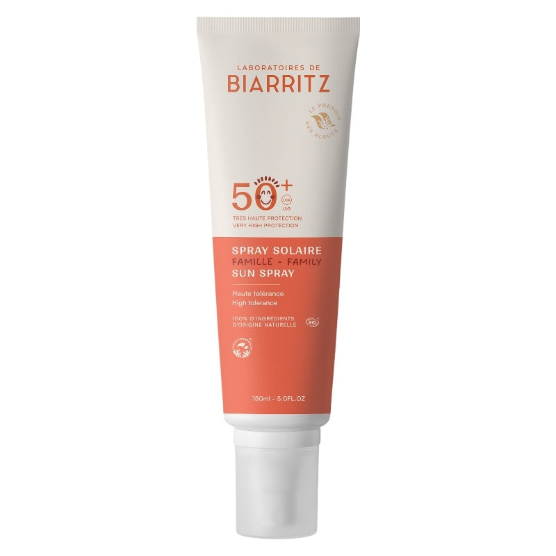 Laboratoires de Biarritz - Spray solaire visage & corps BIO IP 50+ 150ml