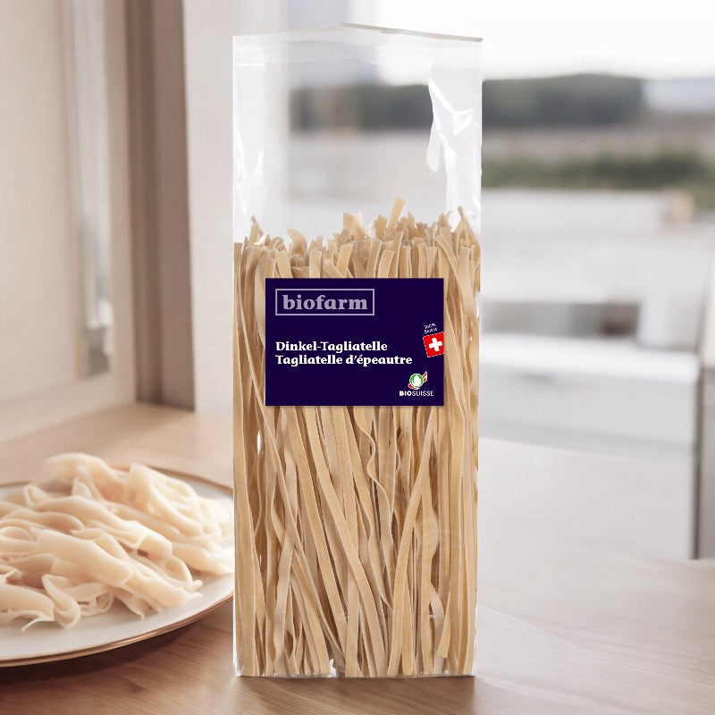 Biofarm - Bio-Dinkel-Tagliatelle aus der Schweiz 350g