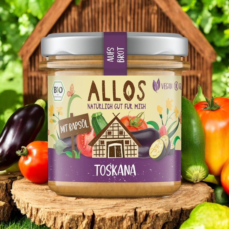 Allos - Aufstrich Toscana BIO 140g