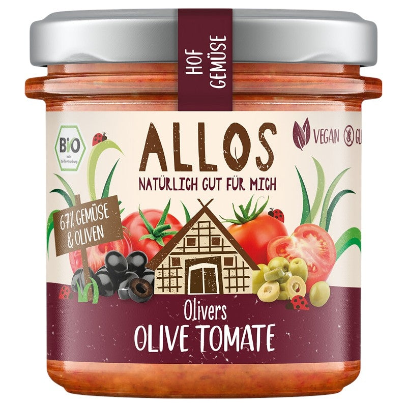 Allos - Oliven-Tomaten-Aufstrich BIO 135g
