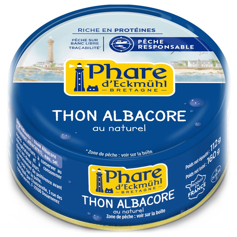 Weißer Thunfisch in Salzlake - 160 g - Phare d'Eckmühl