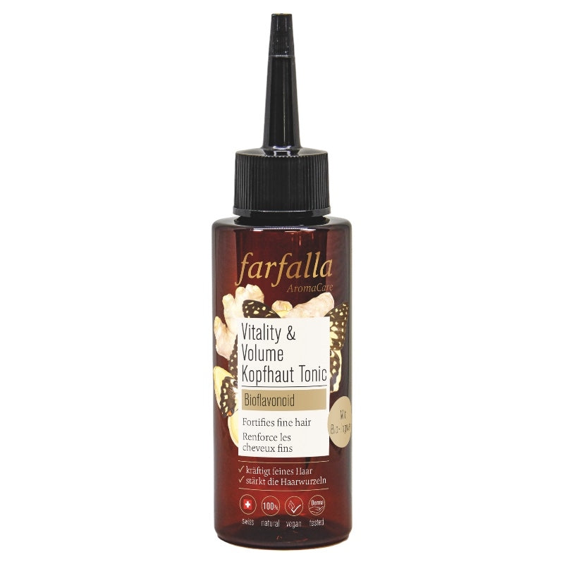 Farfalla - Tonique cuir chevelu vitalité & volume BIO bioflavonoïdes 100ml