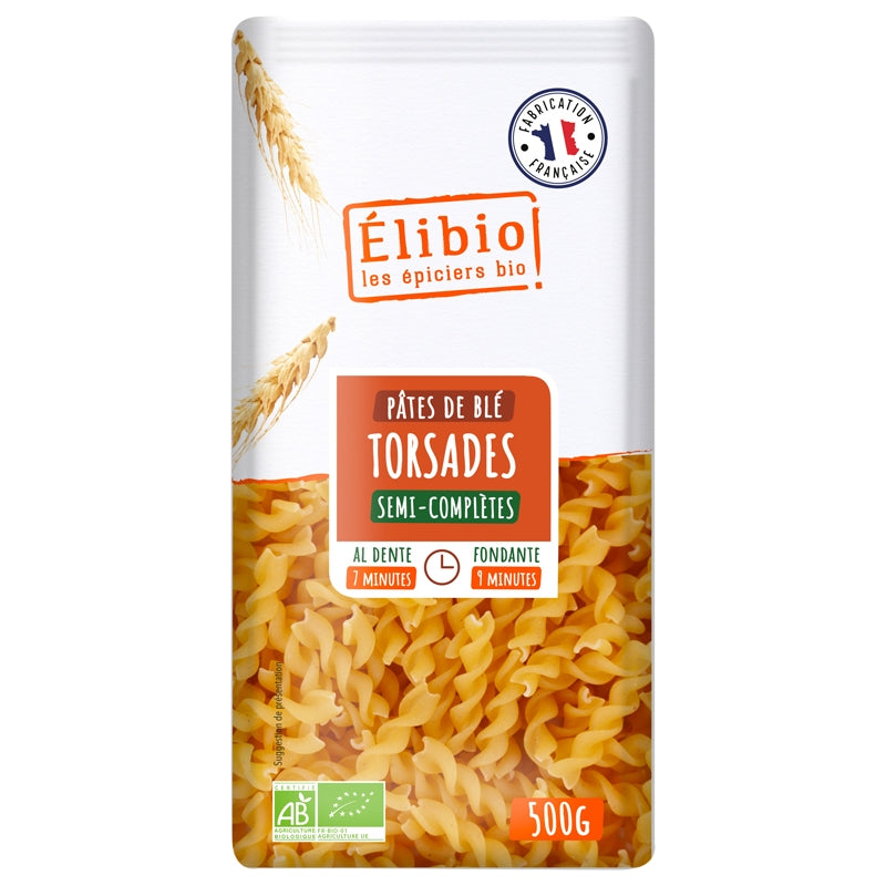 Elibio - Bio-Halbvollkorn-Twists 500g