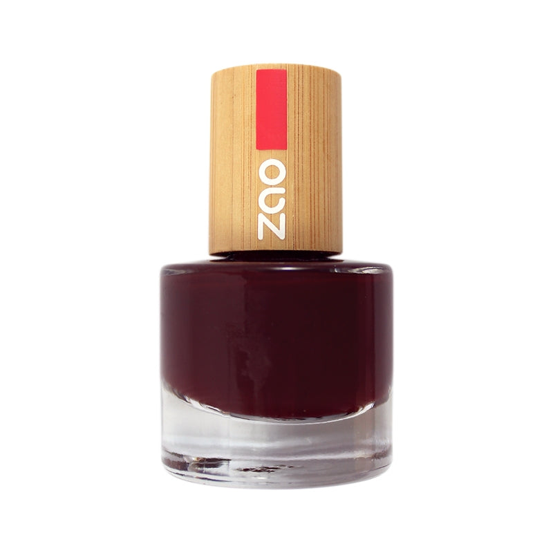Zao Make-up - Vernis à ongles brillant Cerise noire N°659 8ml