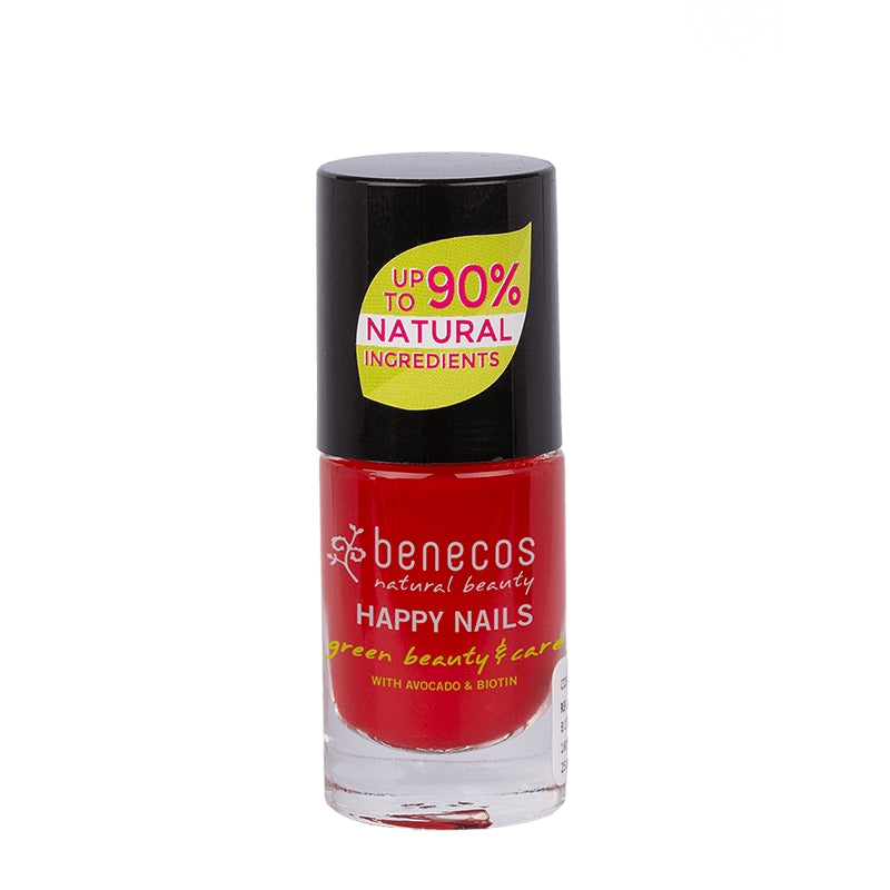 Benecos - Vernis à ongles brillant Vintage red 5ml