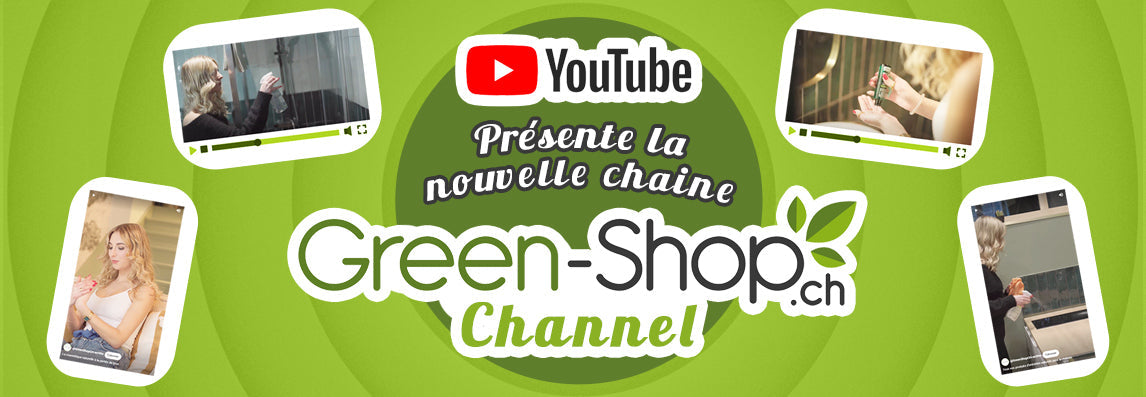 Lancement de notre chaîne Youtube Green-Shop