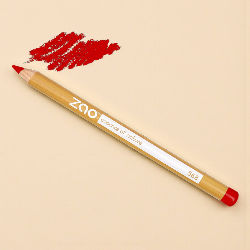 Crayon à lèvres audacieux le rouge N°568