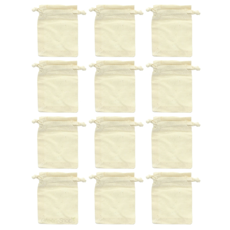 12 Sacs en coton