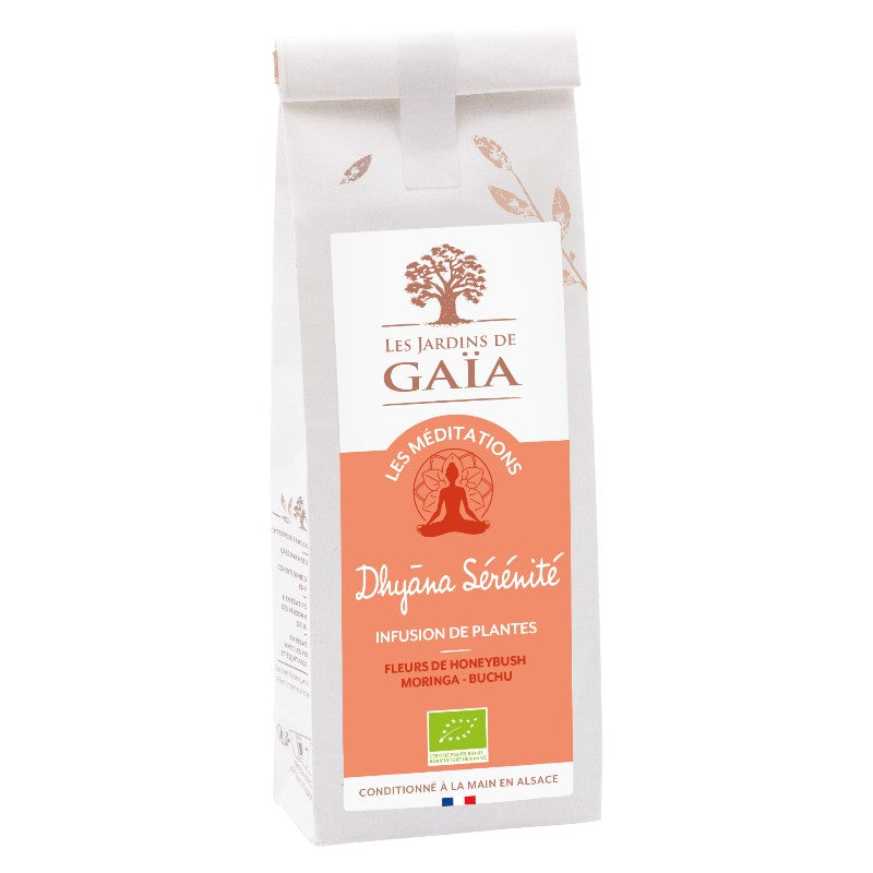 Les Jardins de Gaïa - Dhyana Sérénité infusion de plantes BIO 80g
