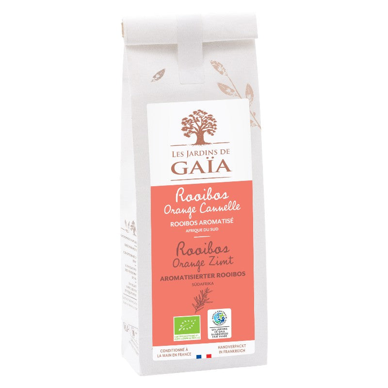 Les Jardins de Gaïa - Rooibos orange & cannelle BIO 100g
