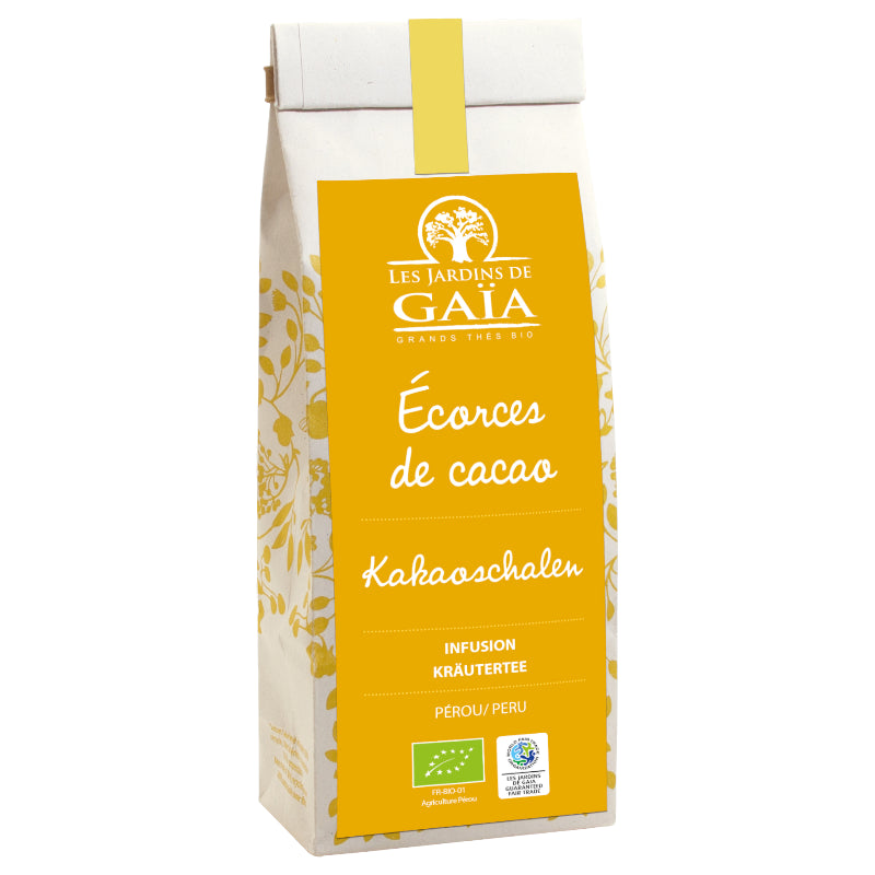 Les Jardins de Gaïa - Écorces de cacao BIO 60g