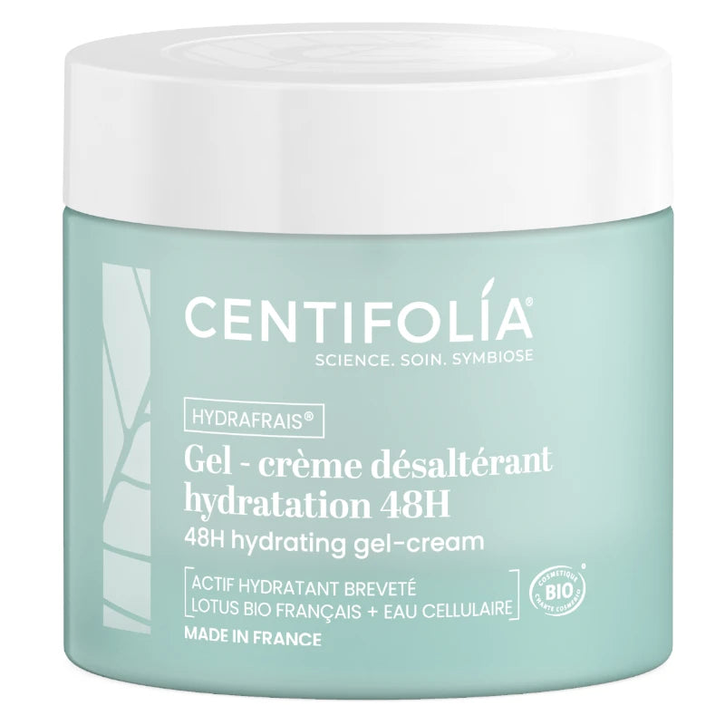 Centifolia - Gel-crème désaltérant hydratation lotus & menthe BIO