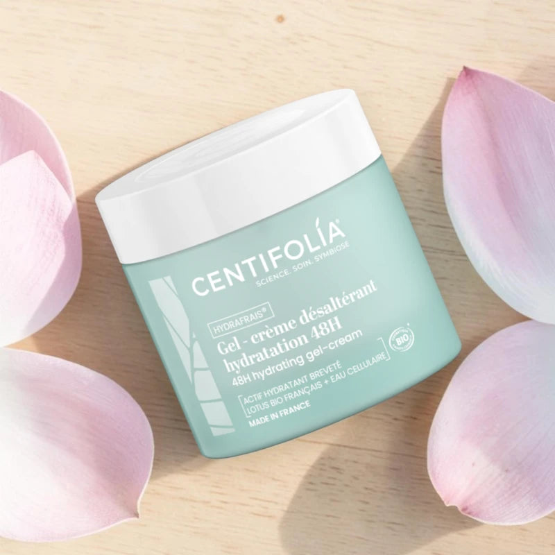 Centifolia - Gel-crème désaltérant hydratation lotus & menthe BIO
