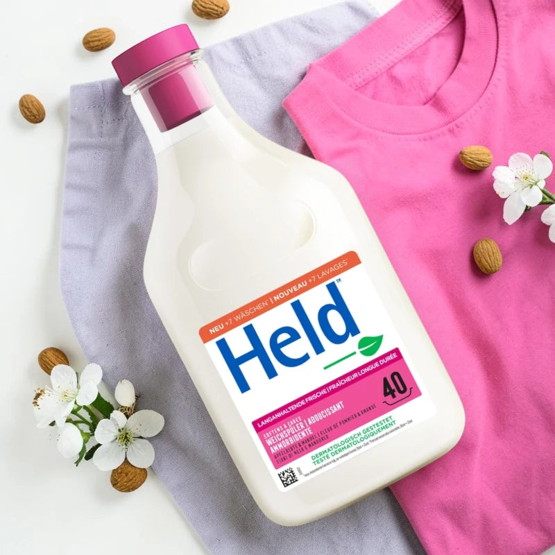 Held - Adoucissant sensitive fleur de pommier & amande 1l
