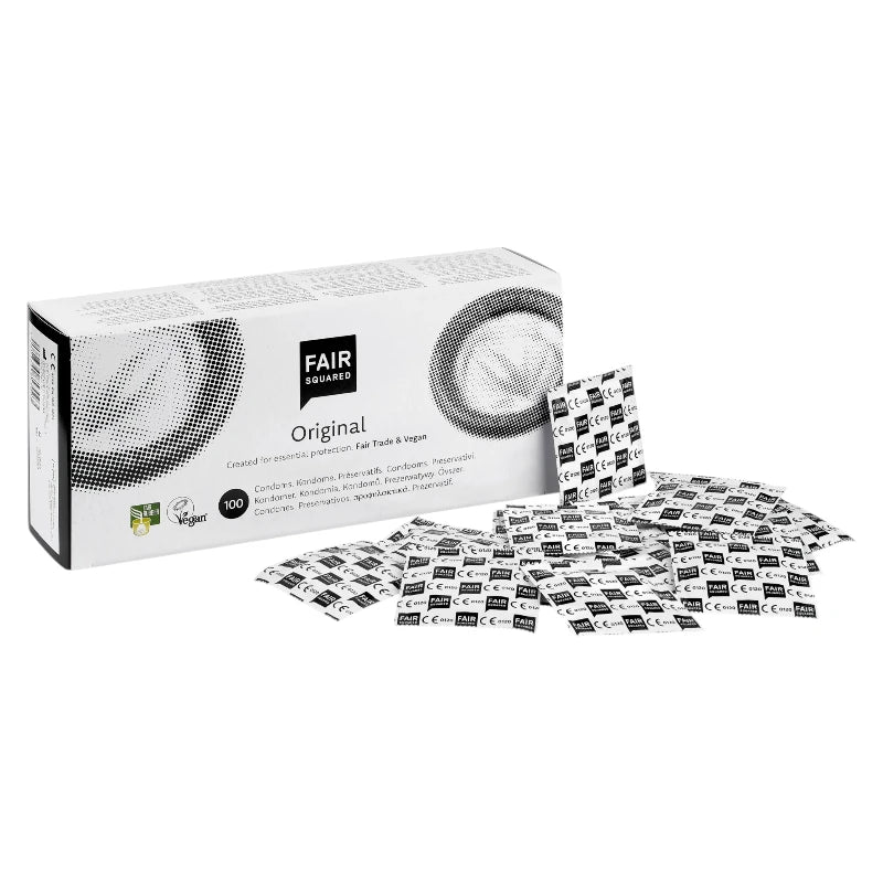 Fair Squared - Préservatifs Original naturels - pack 100 pièces