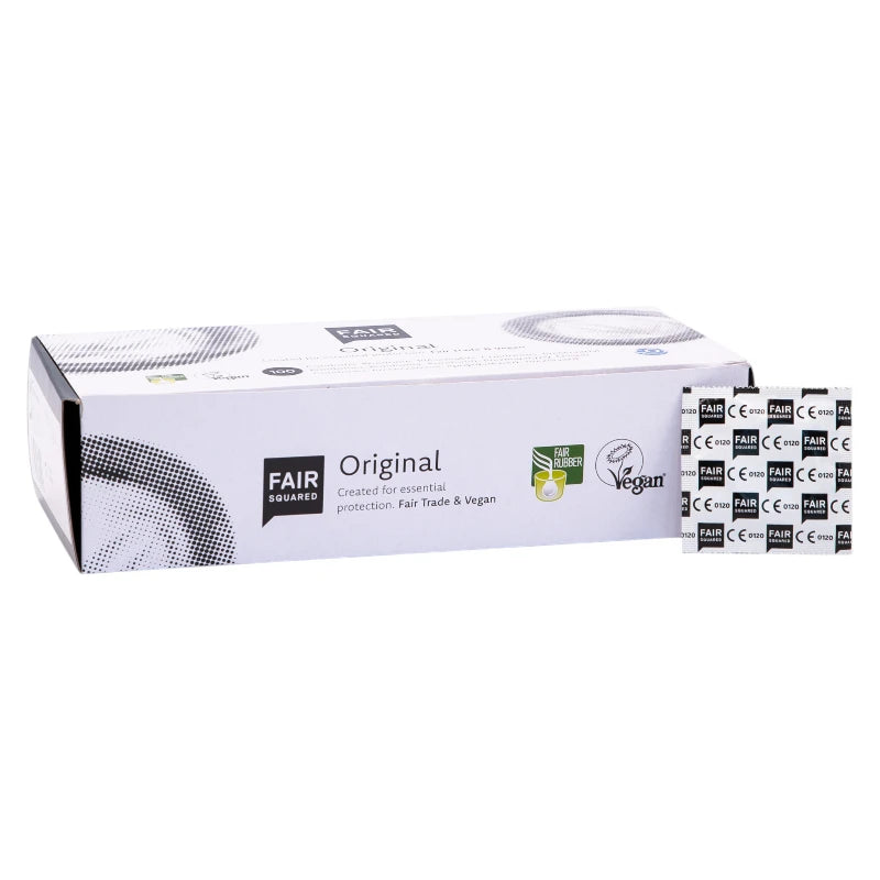 Fair Squared - Préservatifs Original naturels - pack 100 pièces