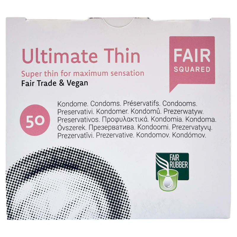 Préservatifs Ultimate Thin naturels - 50 pièces