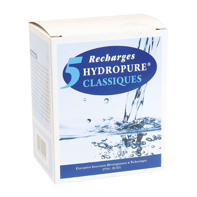 Hydropure - 5 klassische Universal-Nachfüllpackungen - 5 x 125ml