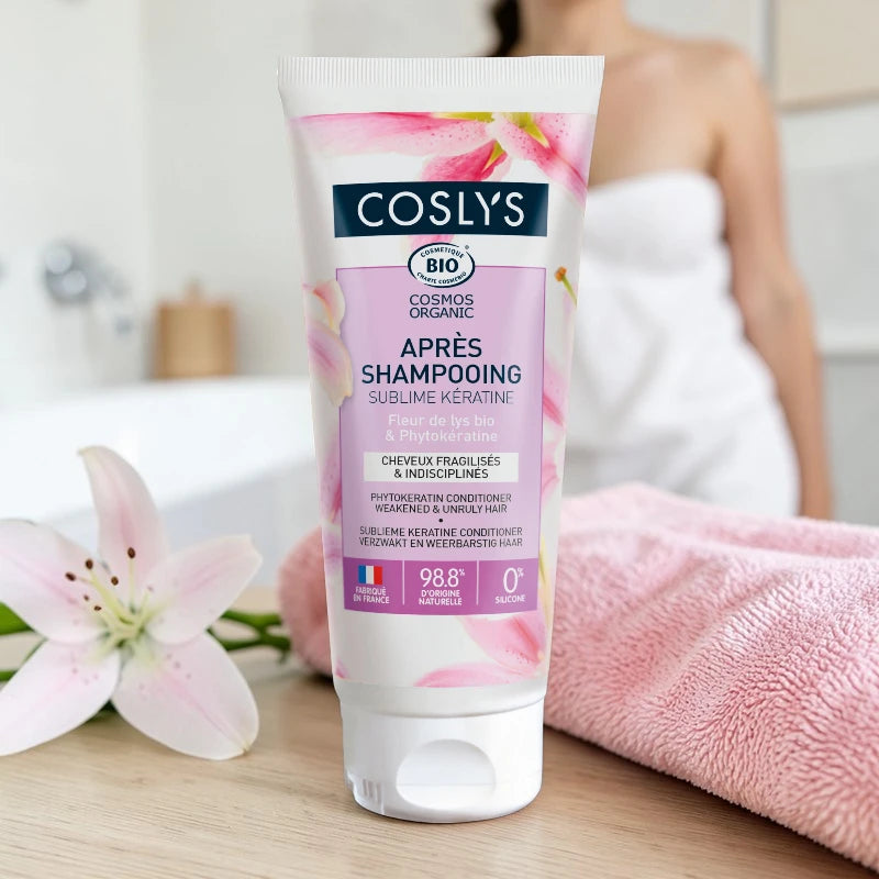 Coslys - Sublime Keratin Spülung Phytokeratin & Lilie BIO 200ml