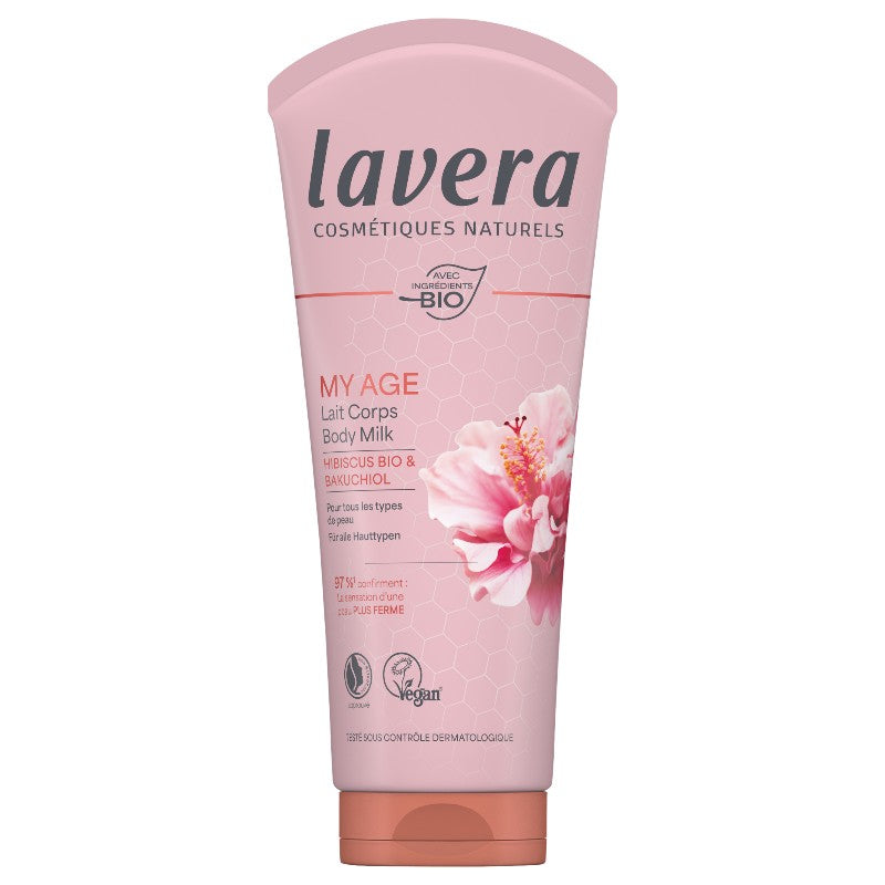 Lavera - Körpermilch Hibiskus & Bakuchiol BIO 200ml