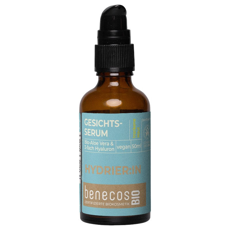 Benecos - Sérum hydratant visage aloe vera BIO 50ml