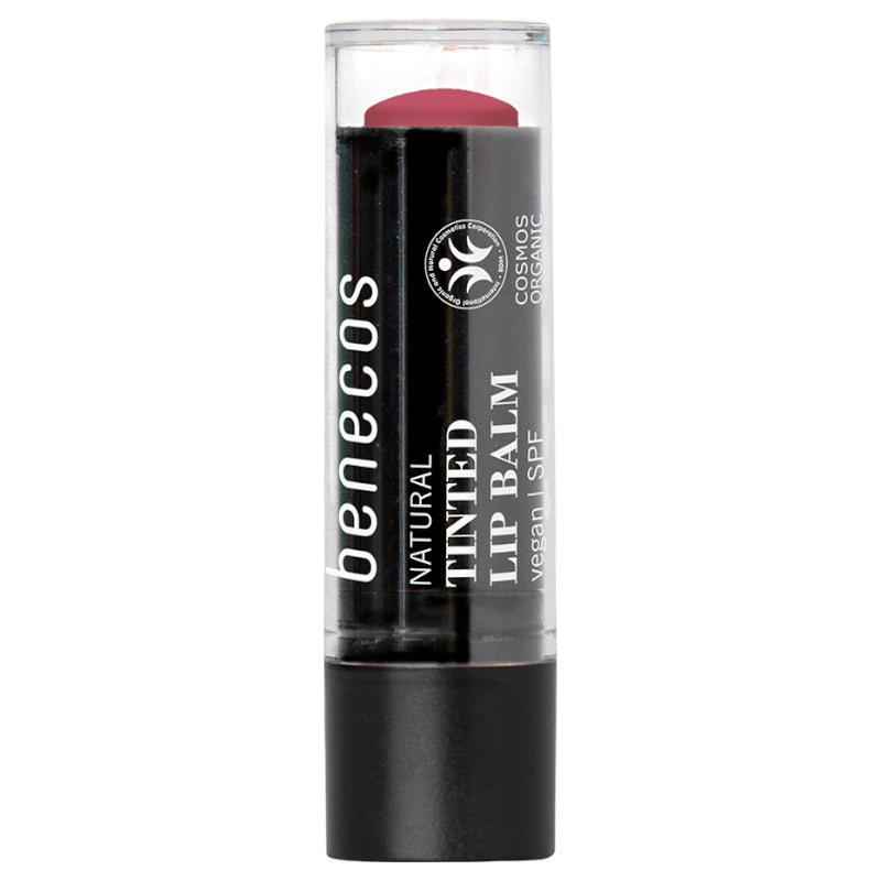 Benecos - Baume à lèvres teinté IP 15 berry bliss 4,7g