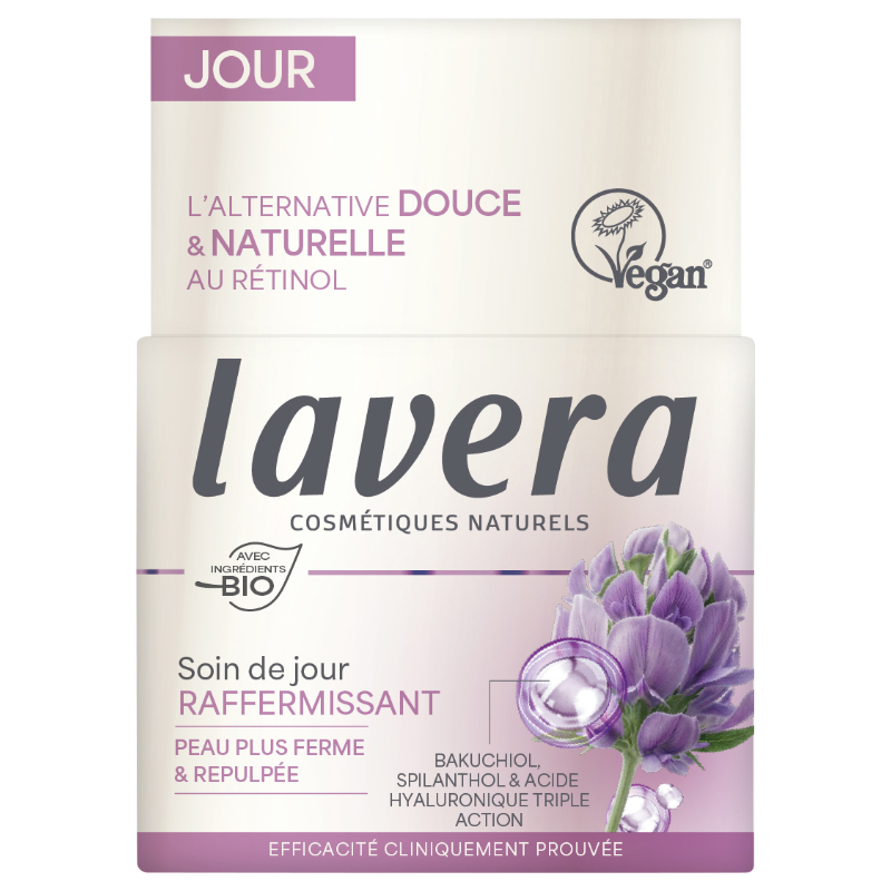 Lavera - Soin de jour raffermissant bakuchiol & spilanthol BIO 50ml