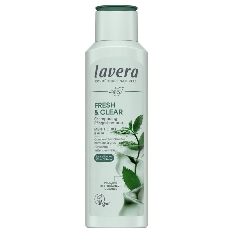 Lavera - Shampooing purifiant menthe & AHA BIO 250ml