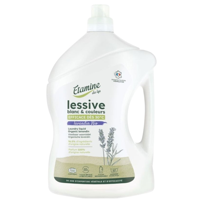 Etamine du Lys - Lessive liquide blanc & couleurs lavandin 3l