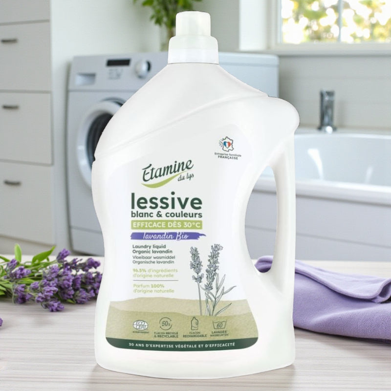 Etamine du Lys - Lessive liquide blanc & couleurs lavandin 3l