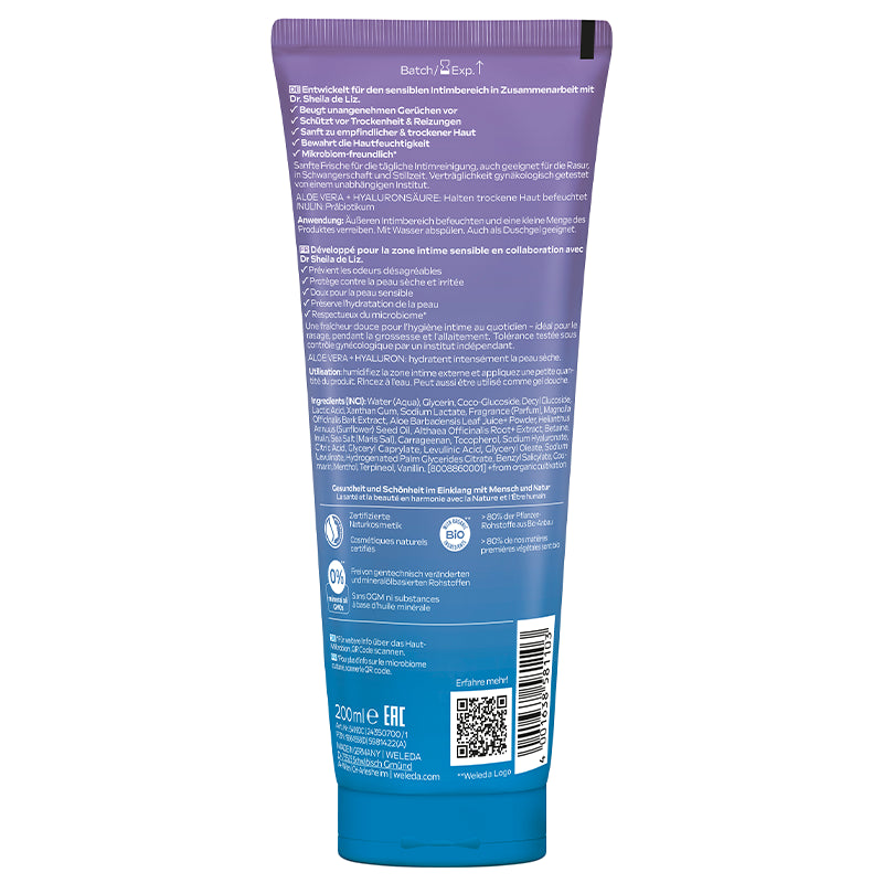 Ausgleichendes Intimwaschgel Aloe Vera BIO
