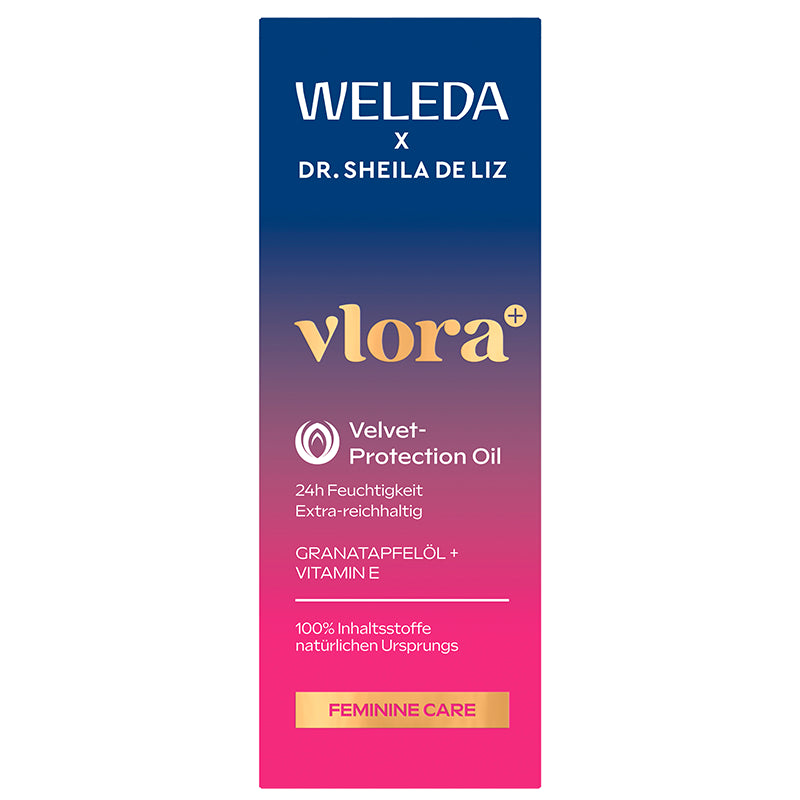 Huile de protection intime veloutée grenade BIO