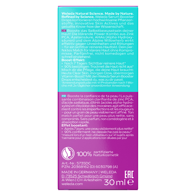 Sérum clear & pure skin zinc BIO