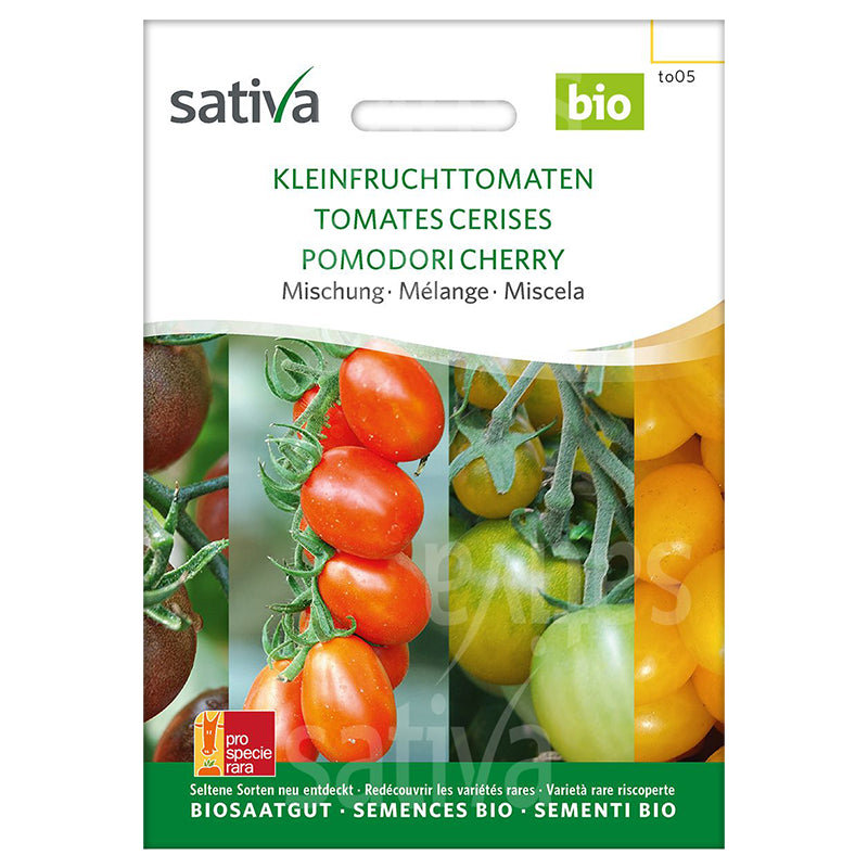 Bio-Tomatenmischung und Beeren