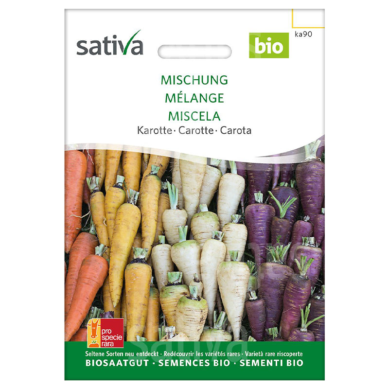 Bio-Karottensamenmischung