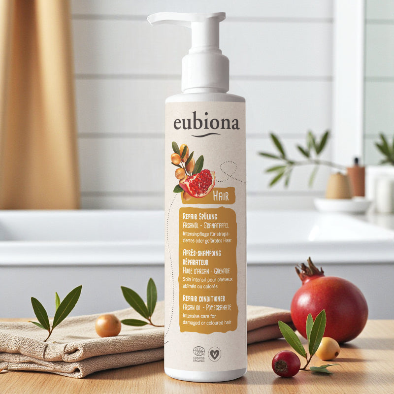 Eubiona - Reparierender Conditioner Argan & Granatapfel BIO 200ml