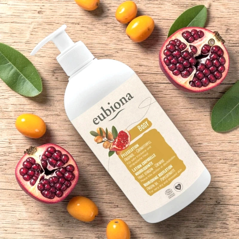 Eubiona - Lotion corps nourrissante argan & grenade BIO 500ml
