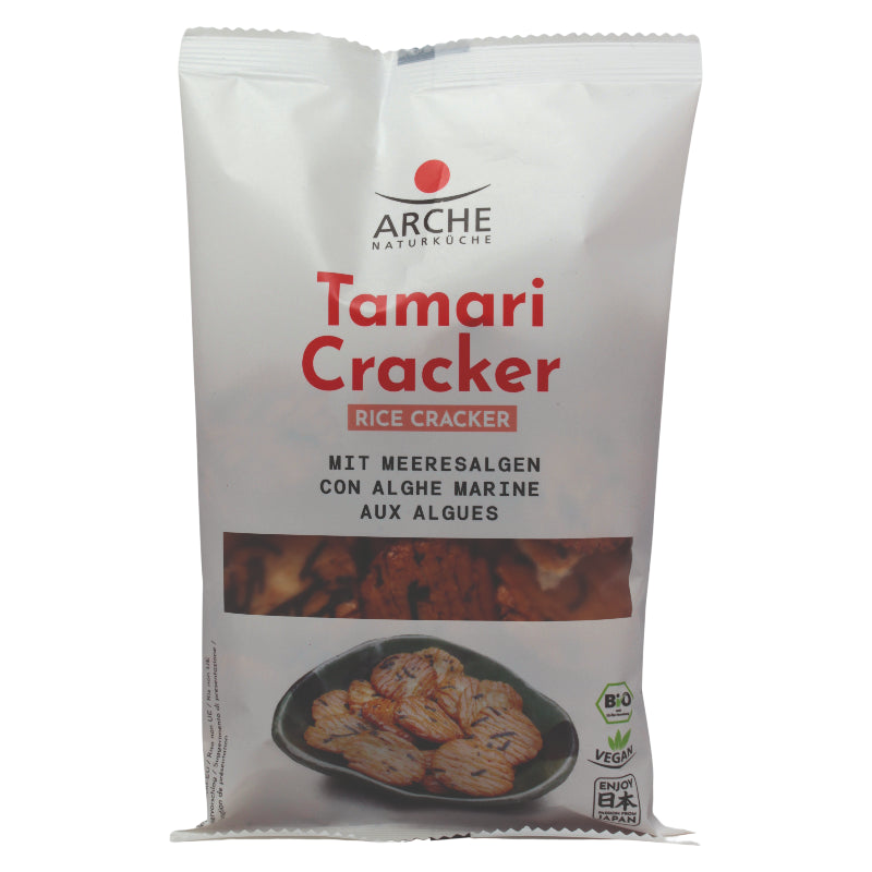 Arche - Crackers de riz tamari aux algues BIO 80g