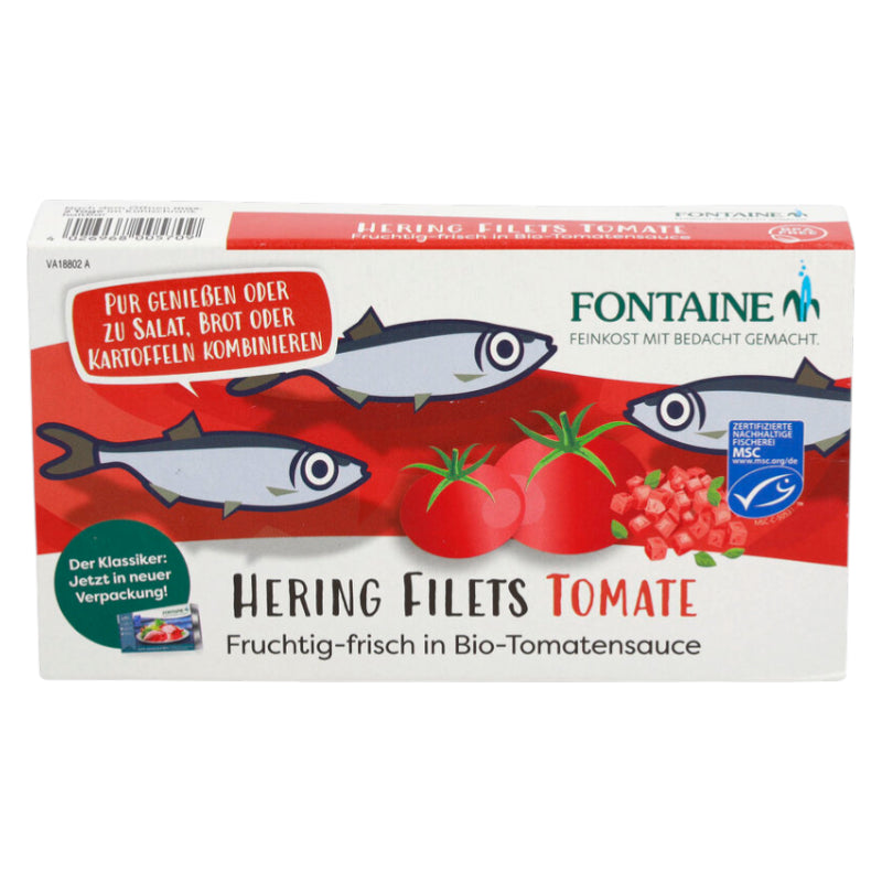 Fontaine - Filets de harengs à la sauce tomate 200g