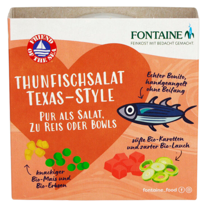 Fontaine - Salade de thon à la texane 200g