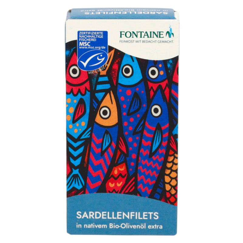 Fontaine - Filets d'anchois à l'huile d'olive 45g