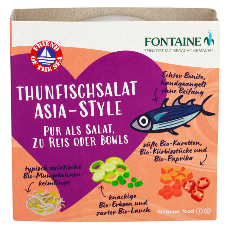 Fontaine - Salade de thon à l'asiatique 200g