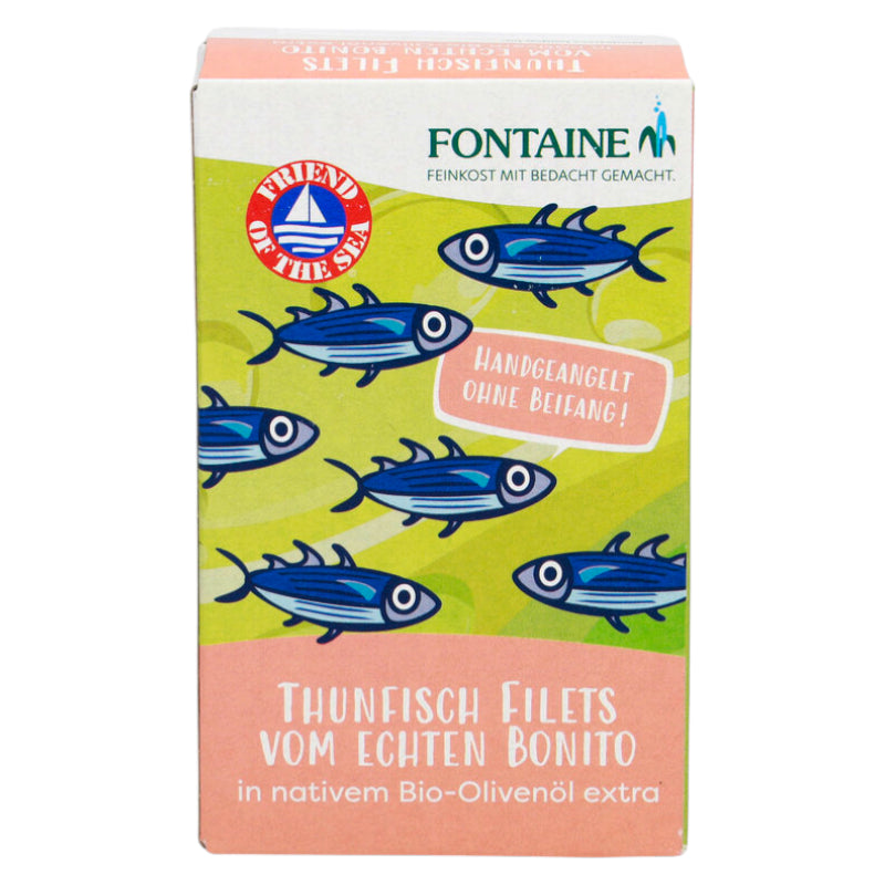 Fontaine - Thon listao à l'huile d'olive 120g