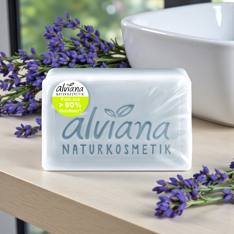 Alviana - Seife mit Pflanzenöl Lavendel 100g