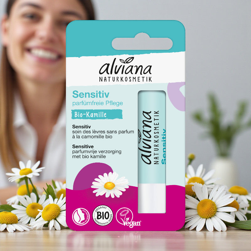 Alviana - Lippenbalsam sensitiv Kamille 4,5g
