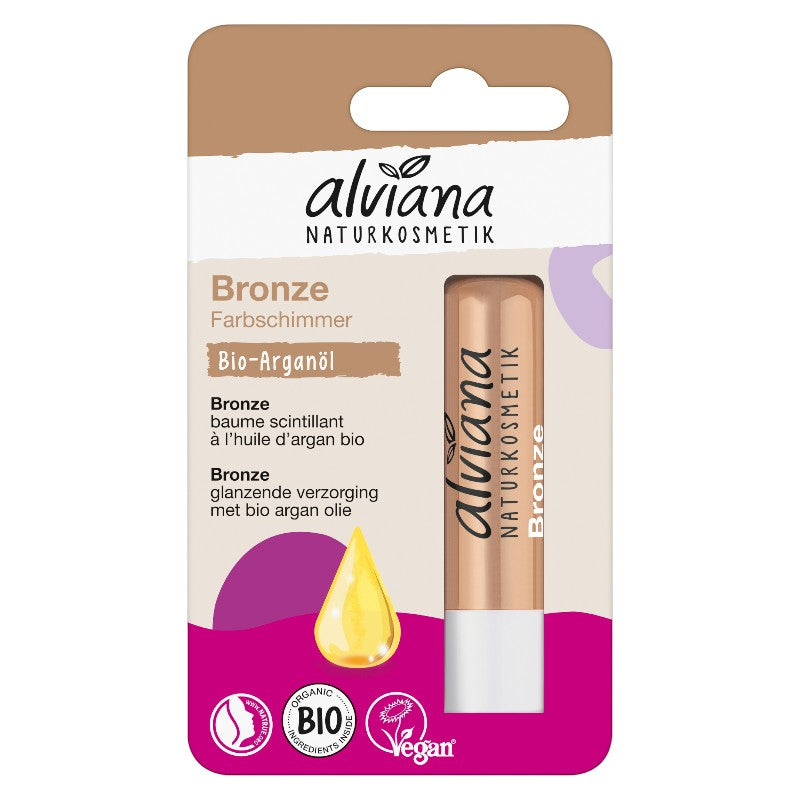 Alviana - Lippenbalsam Bronze Argan & Macadamia BIO 4,5g