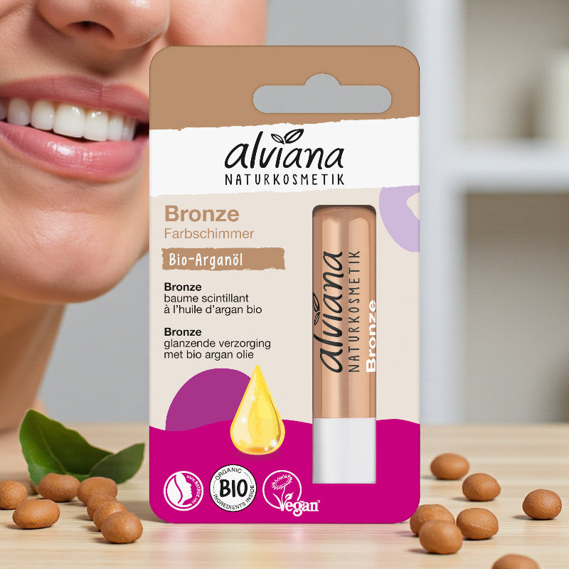 Alviana - Lippenbalsam Bronze Argan & Macadamia BIO 4,5g